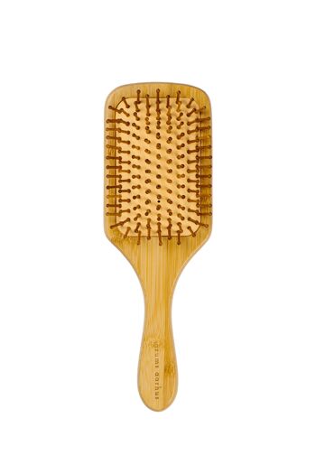 Bamboo hair brush grums