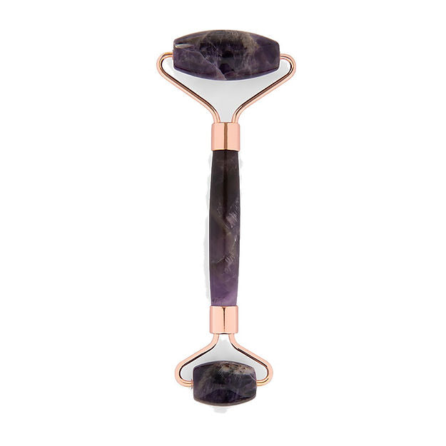 Double side amethyst roller (purple)