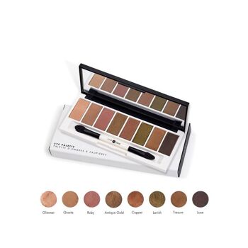 Palette of eyeshadows Lily Lolo Golden Hour