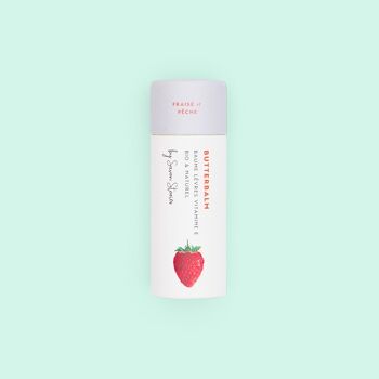 Strawberry & fishing and vitamin E lip balm