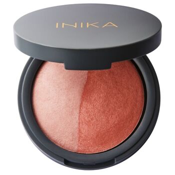 Inika duo organic blush certified - burnt fishing 6.5g