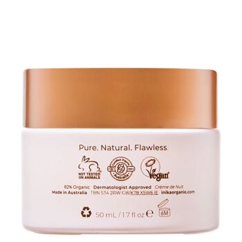 Inika Phytofuse Renew Organic night cream 50 ml