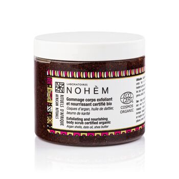 Exfoliating and nourishing body scrub