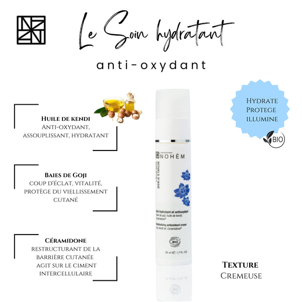 Hydrating and antioxidant treatment