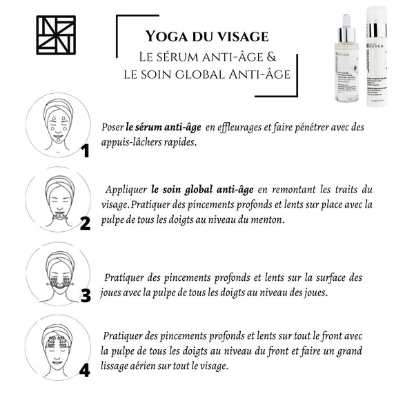 Global anti-aging day and night treatment