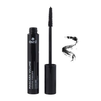 Organic certified black volume mascara