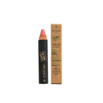 Lip pencil & Lab Vegetal 001 Litchi Lab