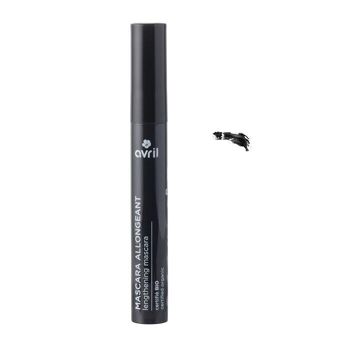 Organic certified black lengthening mascara