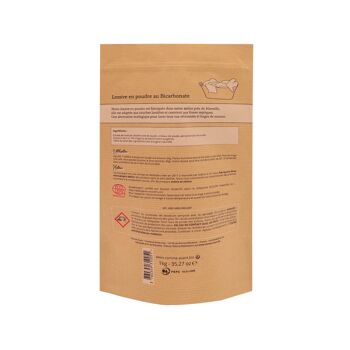 Natural laundry in bicarbonate powder 1kg