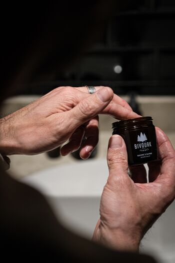 Organic beard balm