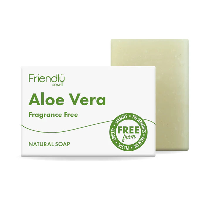 Aloe vera vegan soap bar