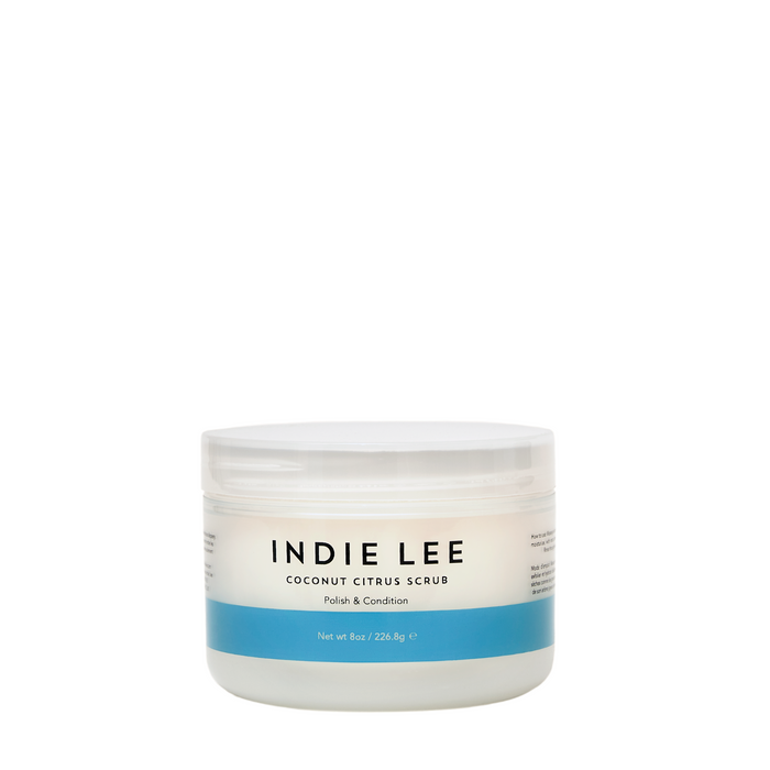 Coconut Citrus body scrub - Coconut body scrub & indie lee lemon