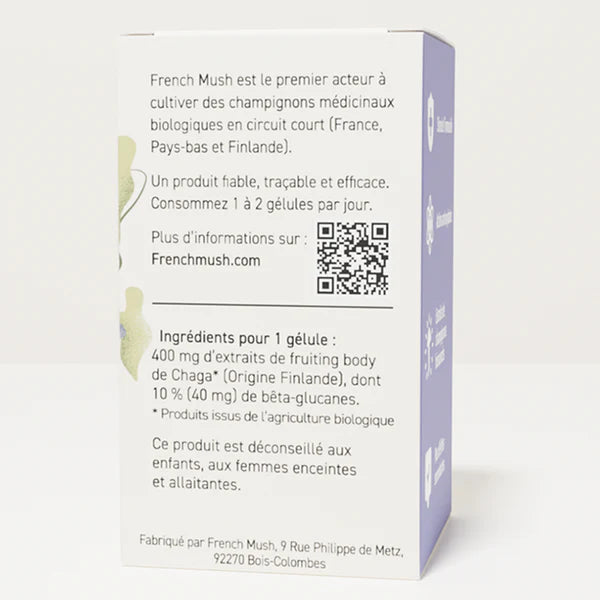 Chaga extract capsules French Mush