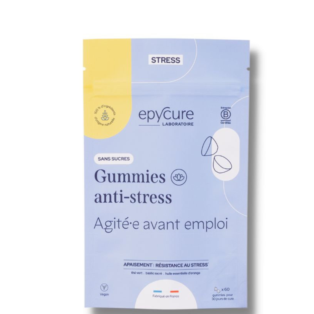 Anti-stress gums without sugar epycure