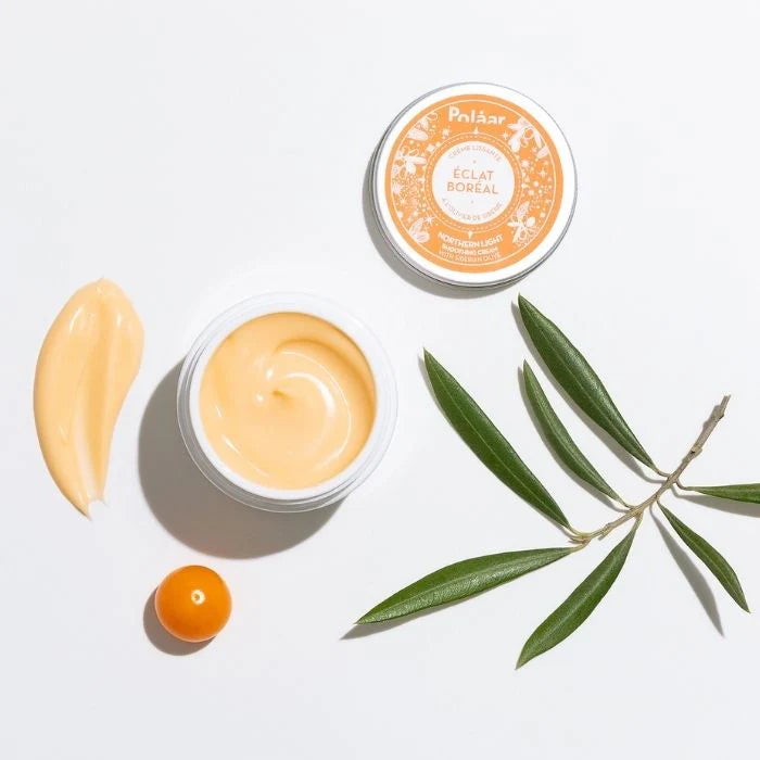 Smooth boreal shine cream with the Siberian olive tree