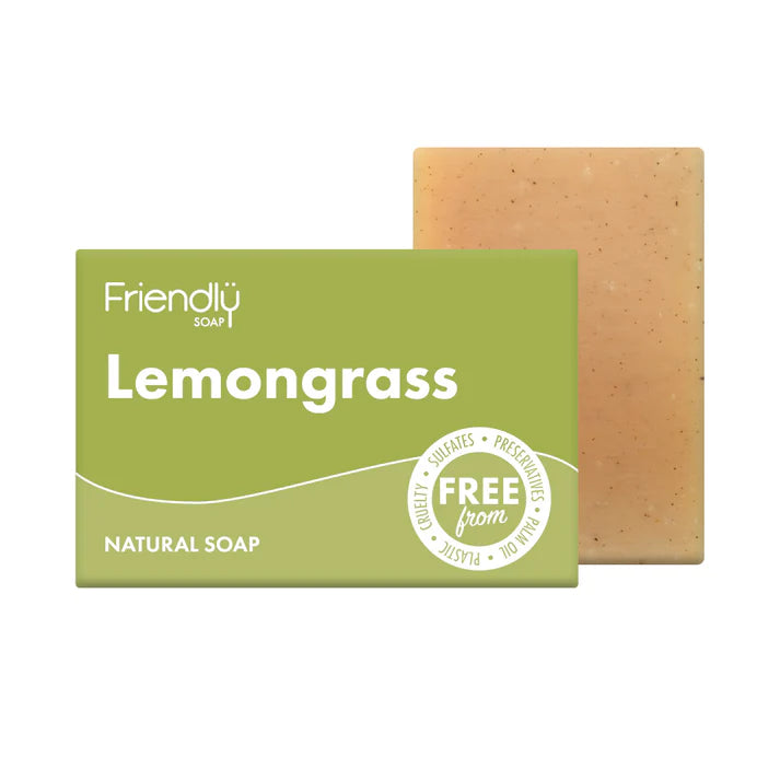 Lemongrass vegan soap bar