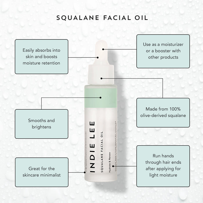 Facial Oil Squalane - Indie Lee Squalane Face Oil