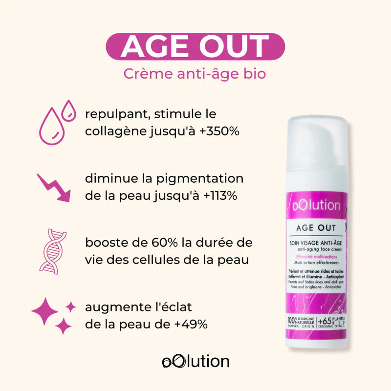 Firming and moisturizing anti -aging cream - Age out