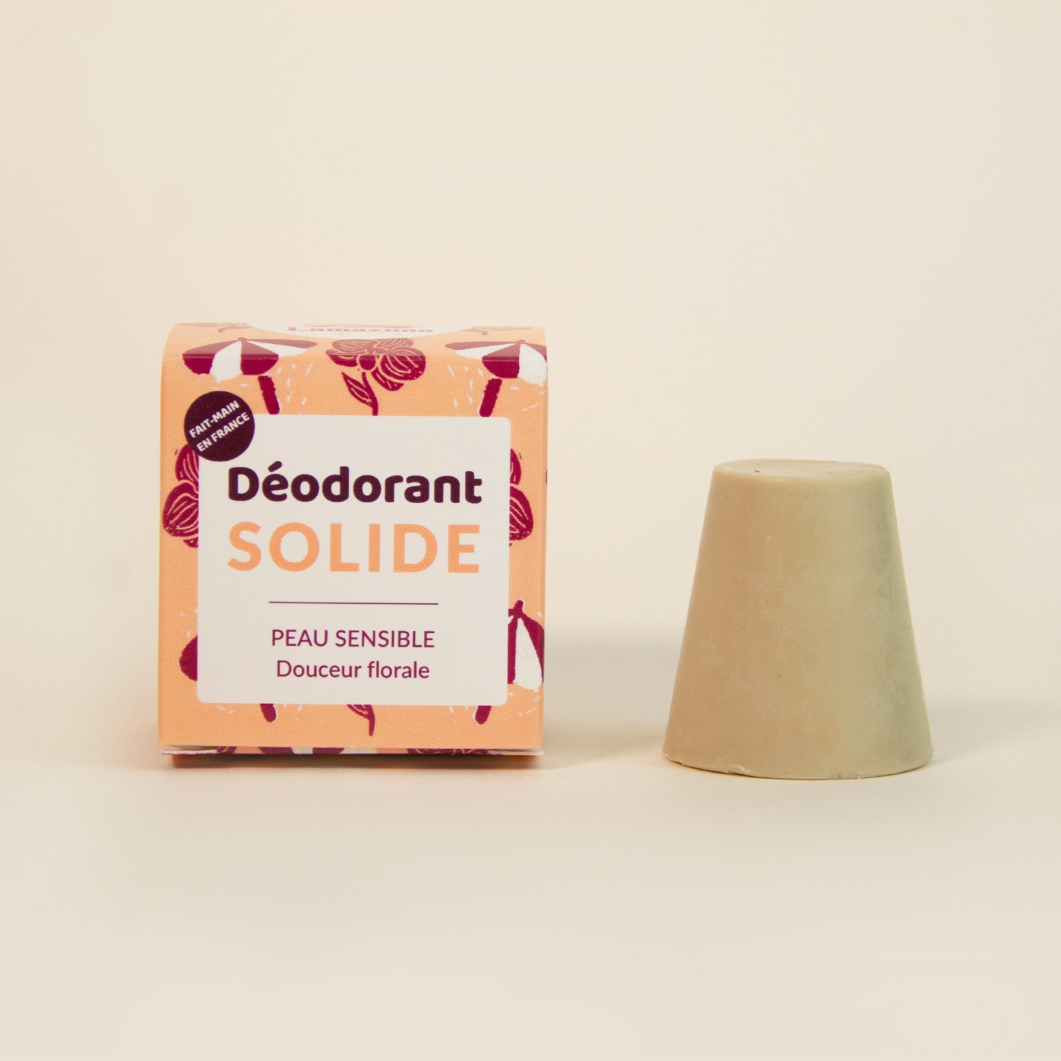 Solid organic deodorant - Sensy skin - Floral softness