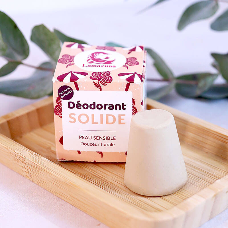 Solid organic deodorant - Sensitive skin - Bulk floral softness