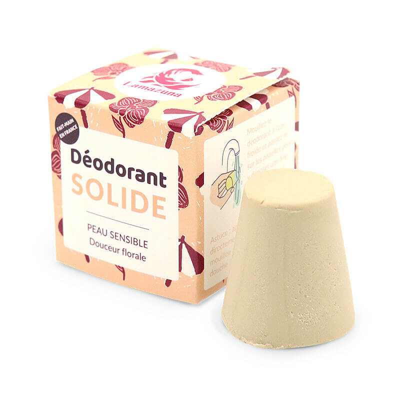 Solid organic deodorant - Sensy skin - Floral softness