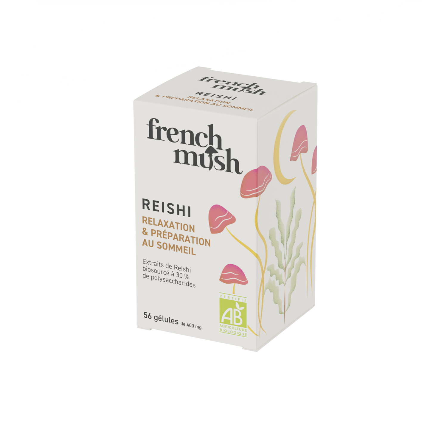 Reishi french mush extract capsules