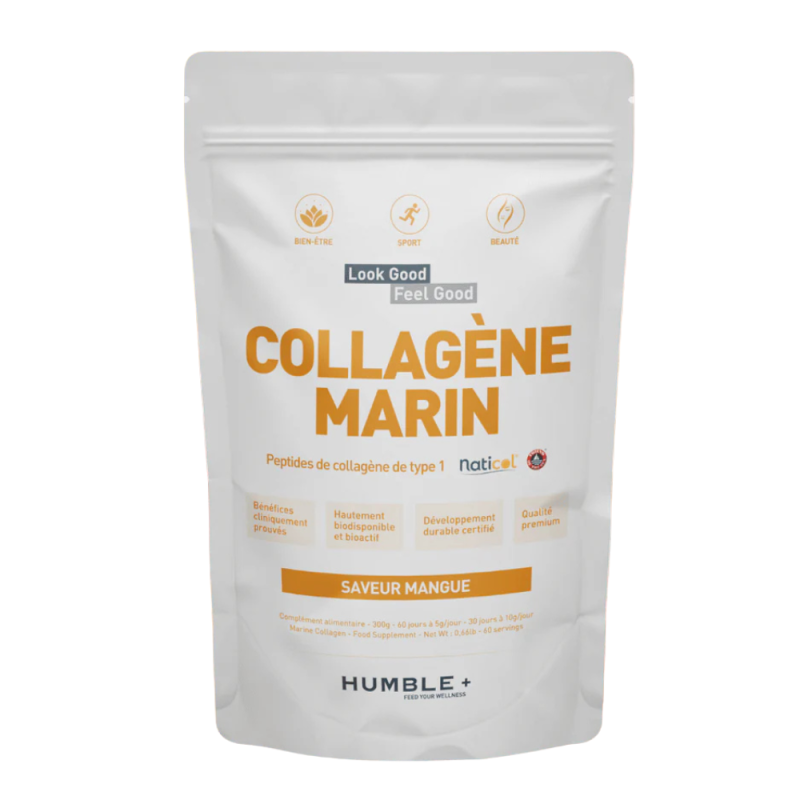 Collagen Marin Mango in Humble powder+