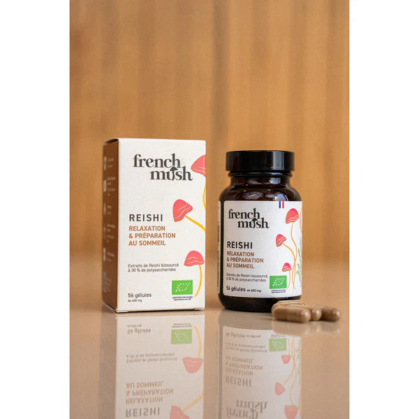 Reishi french mush extract capsules