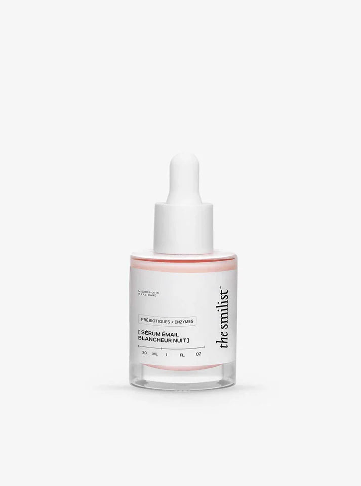 White -white enamel serum The smalist